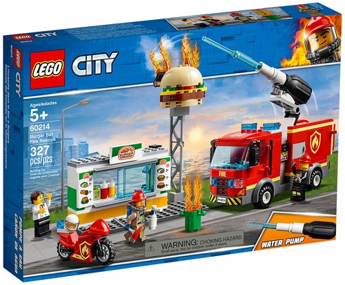 Lego city 60214 intervention - lego,