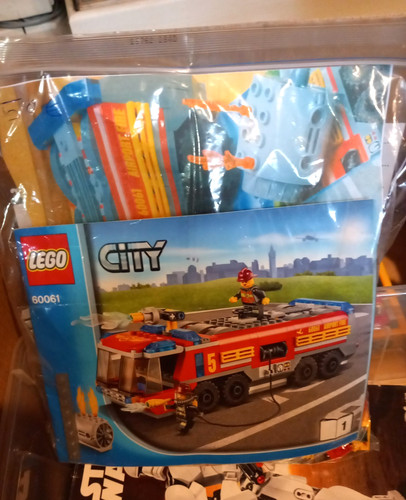 Lego city 60061 airport fire - lego,